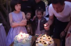 李嫣10岁生日李亚鹏开派对 王菲等人现身