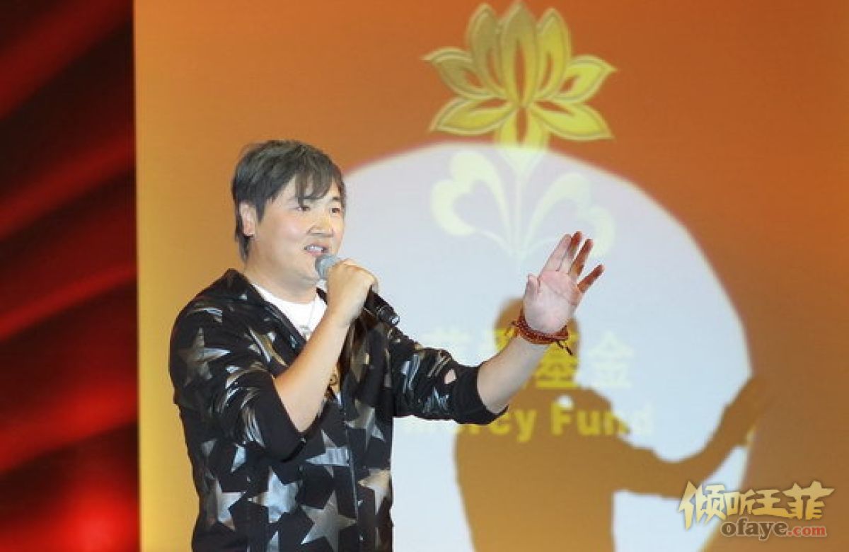 王菲出席慈善活动捐赠演出服拍得35万