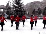 天水藉口镇铁炉村2014春节 广场舞 《美观不美观》