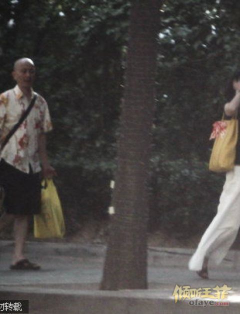 殷桃拷贝王菲经典发型 手抚秀发娇媚动人