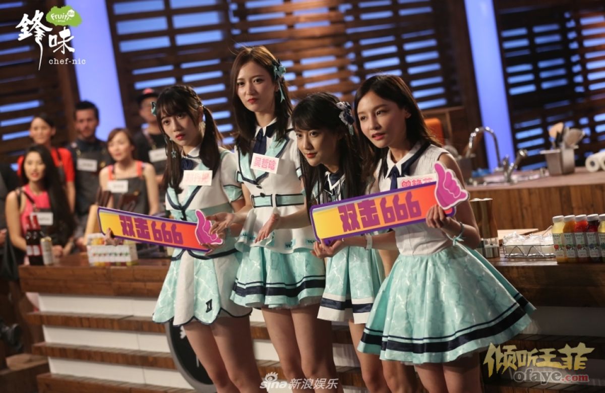 组图：《锋味》谢霆锋江振诚过招180道美食吃懵SNH48