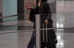 组图：和谢霆锋走散了？王菲不顾形象机场大喊找人