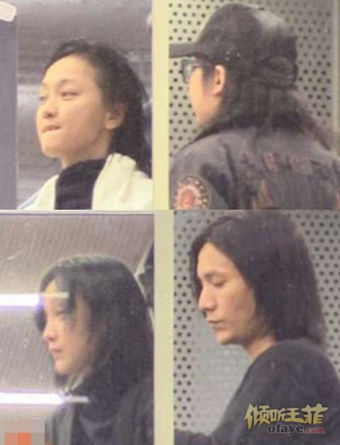 组图：网遇周迅陈坤窦靖童相约剪头发三人神态亲昵交情不浅