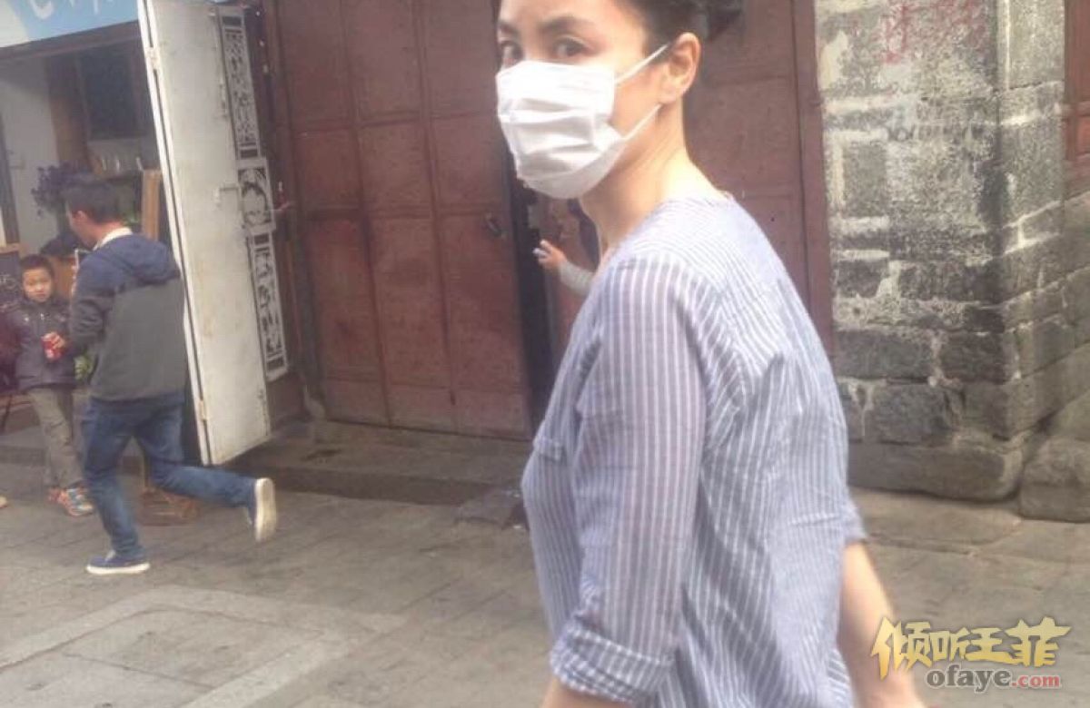 王菲李嫣现身大理 粉丝疯狂追拍场面壮观