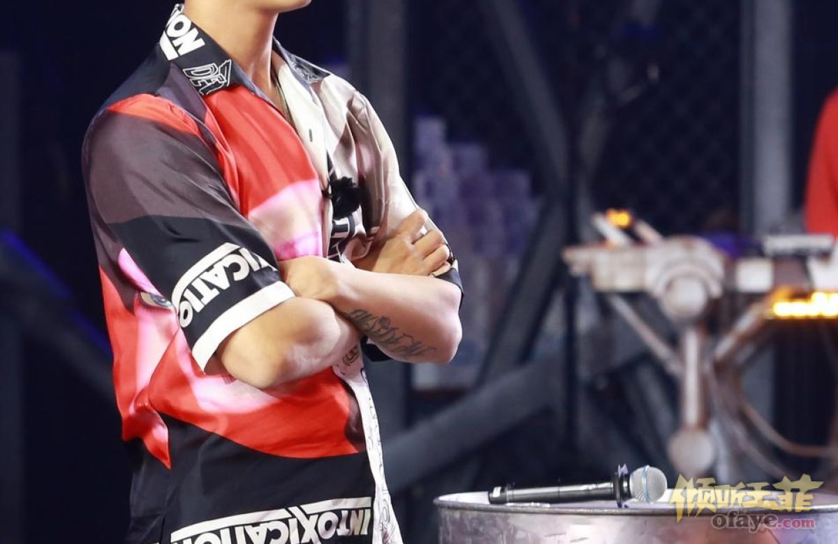 组图：谢霆锋给烫的？陈伟霆银色鸡冠头亮相节目