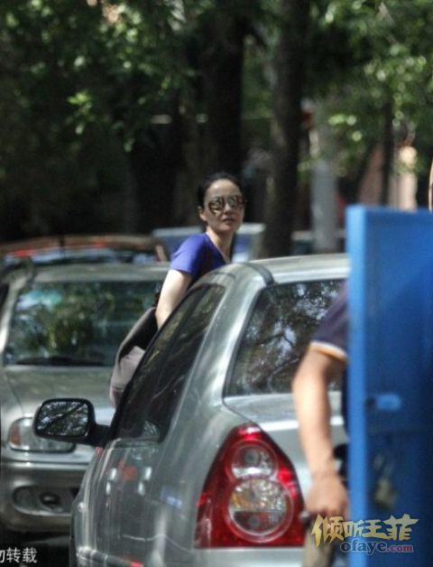 王菲约友人外出串门 墨镜难遮白皙皮肤