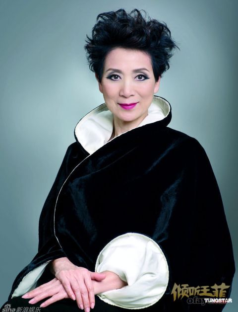 高清组图：王菲刘嘉玲舒淇入选香港美人展美态 