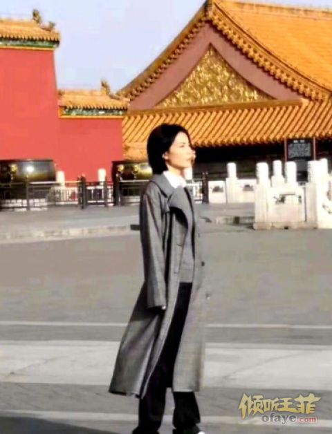 组图：王菲录制《国家宝藏》路透照曝光身材修长气场十足