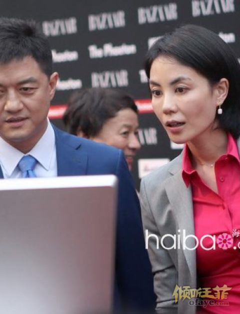 王菲李亚鹏夫妇亮相2012“Bazaar明星慈善夜”