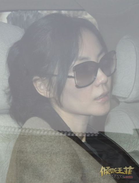 王菲素颜现身为嫣然天使站台 李亚鹏呵护爱妻